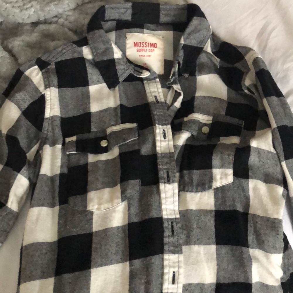 Buffalo check button down flannel